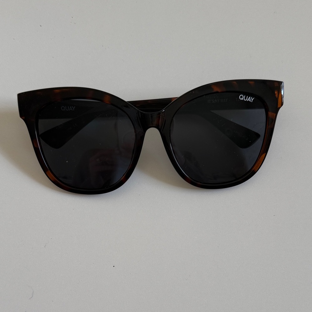Quay Australia Black and Brown Sunglasses